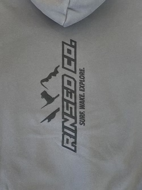 Rinsed Hoodie Slate Grey