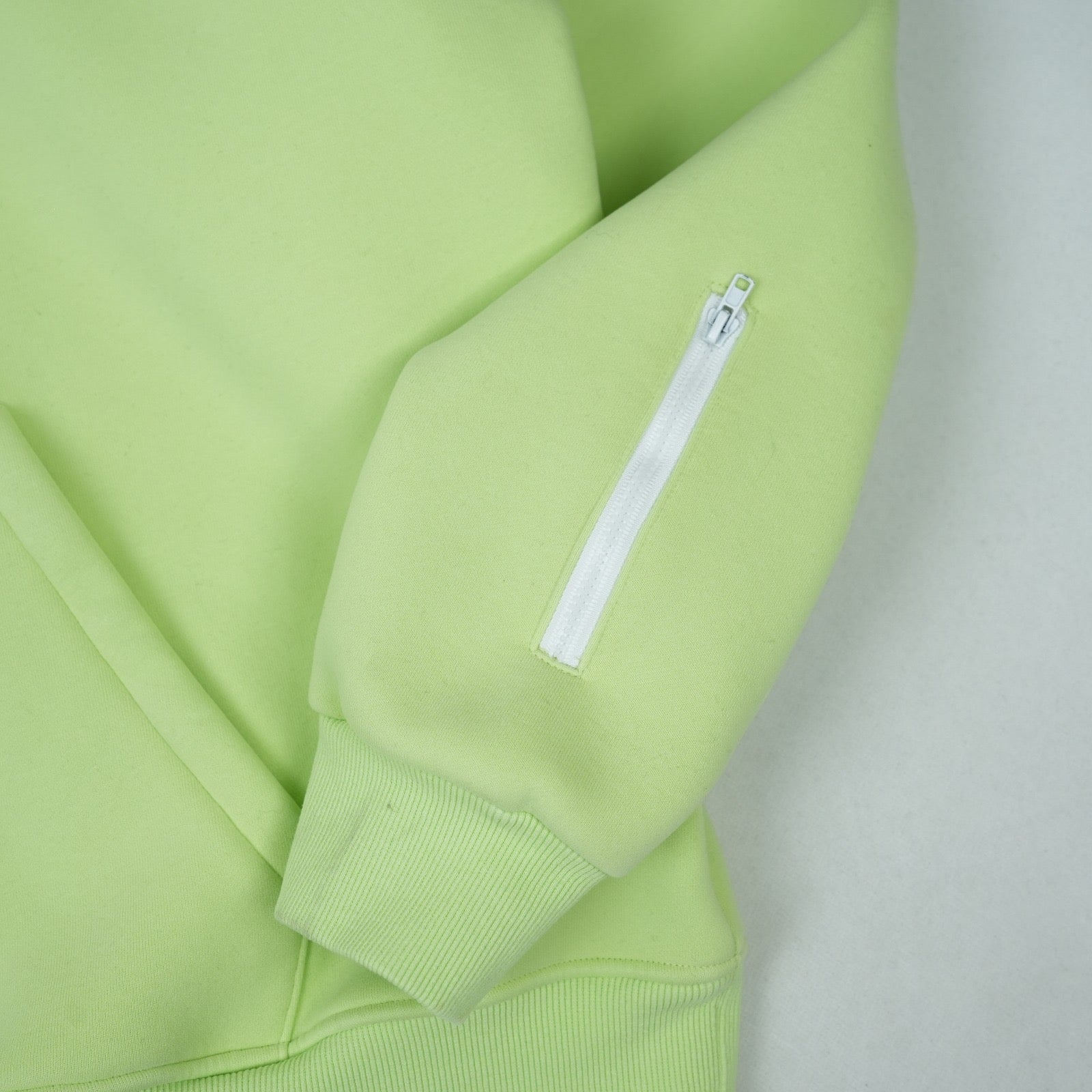 lime green dwr water resistant ultimate snow hoodie