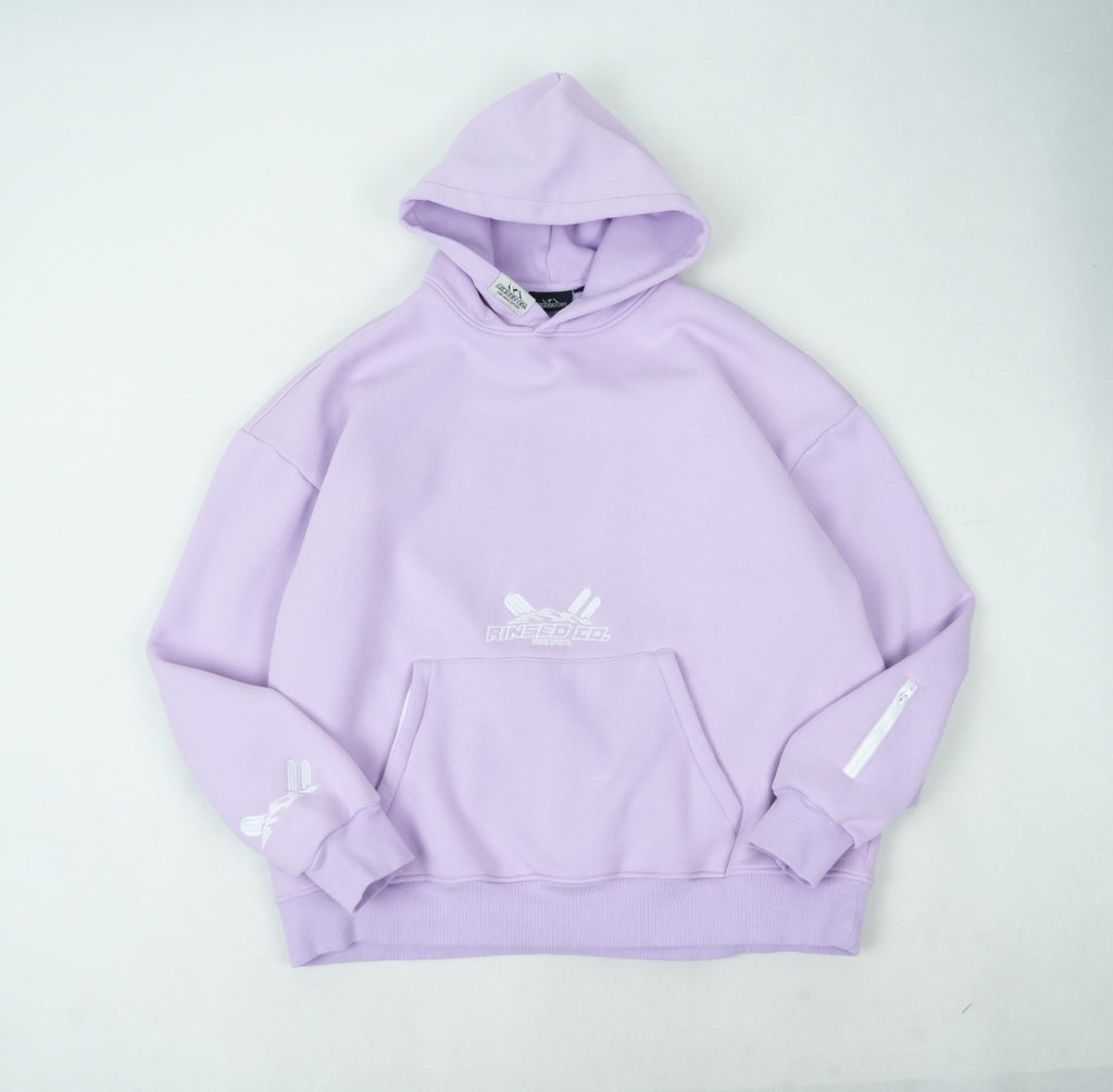 lavender purple dwr water resistant ultimate snow hoodie