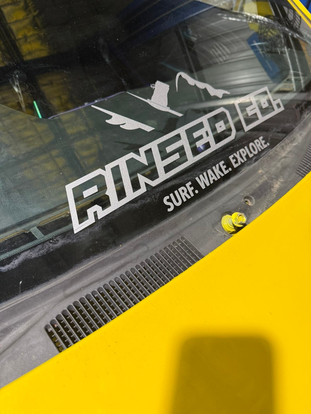 Window Banner Decal