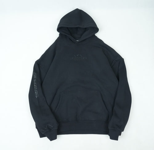 triple black rinsed reppin classic hoodie
