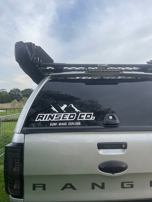 Window Banner Decal