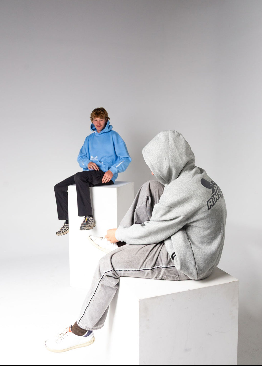 Baby blue ultimate snow hoodie