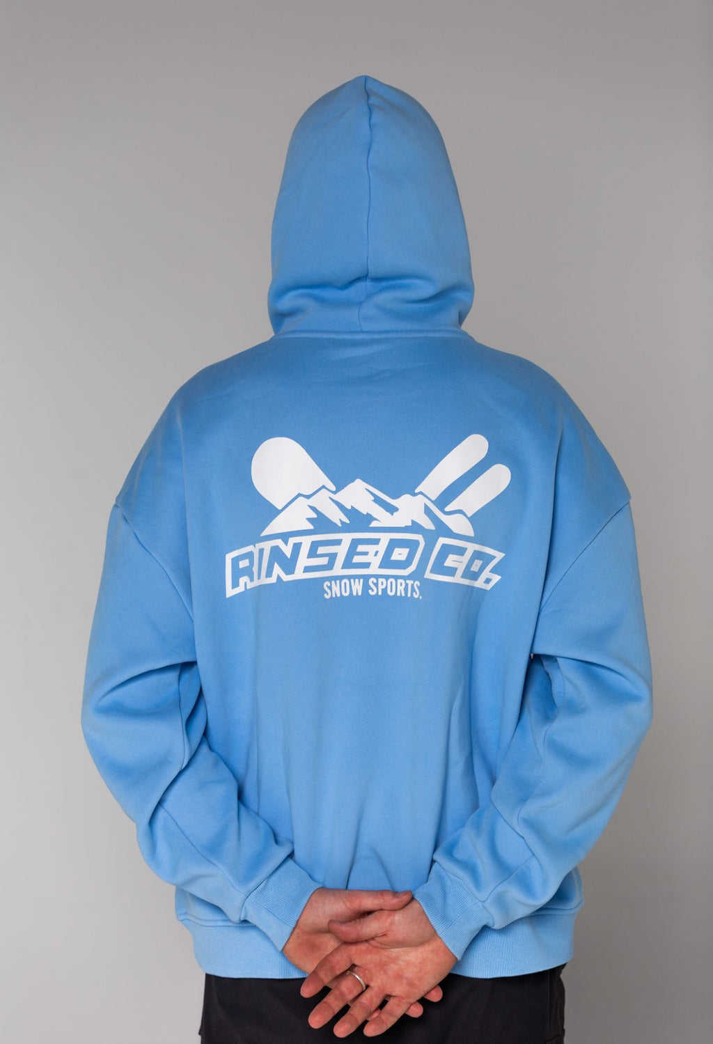 Baby blue ultimate snow hoodie