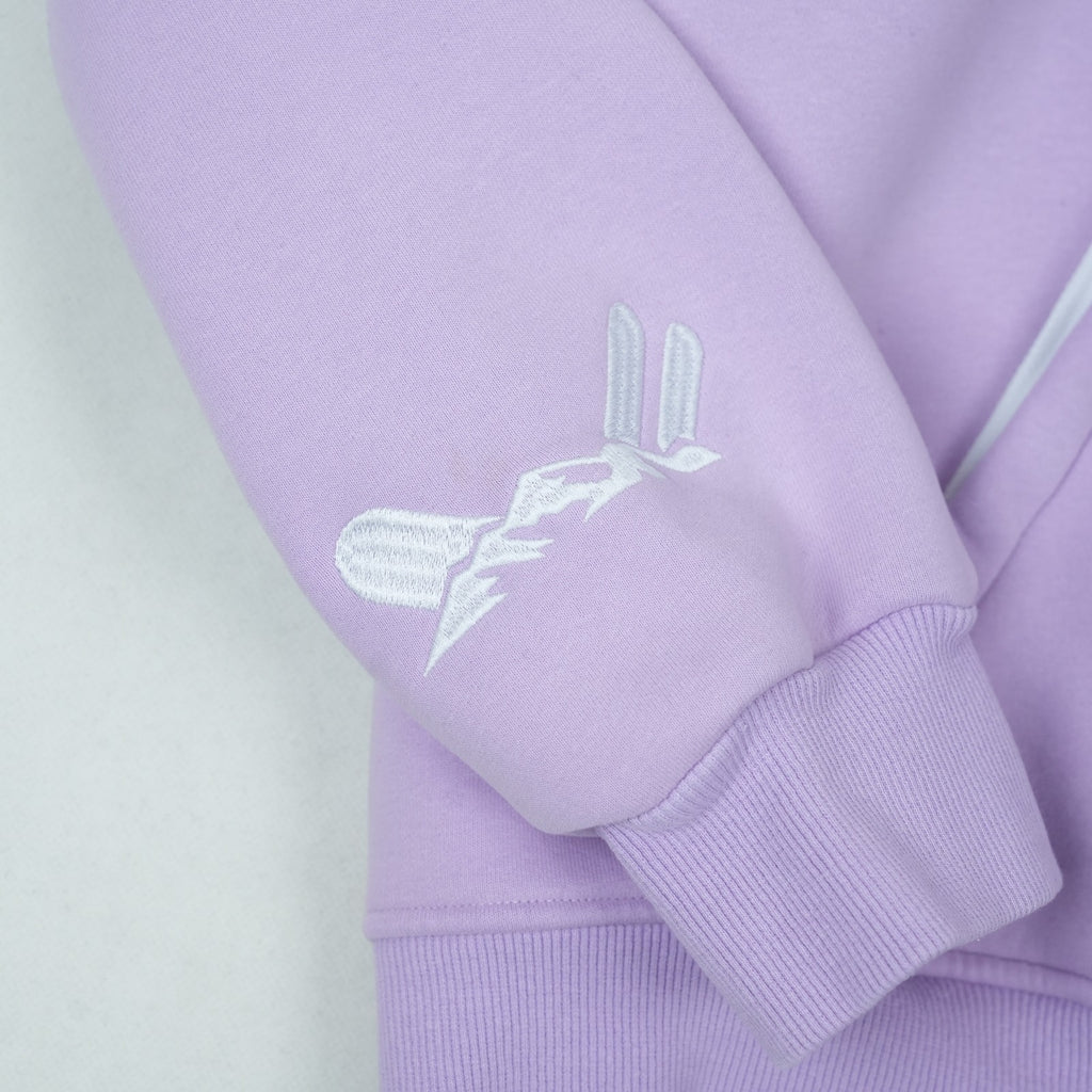 lavender purple dwr water resistant ultimate snow hoodie