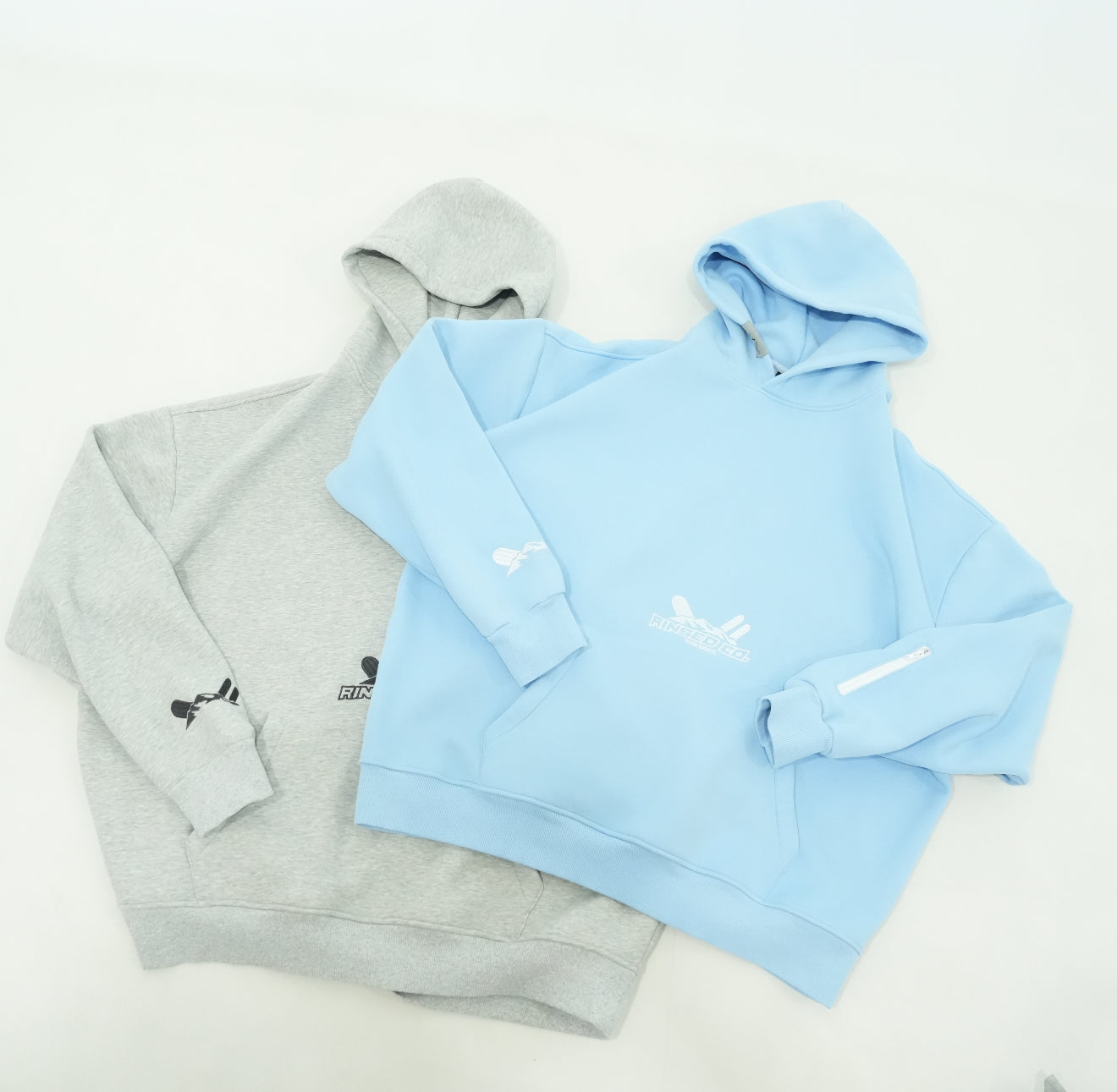 Baby blue ultimate snow hoodie (early November pre order)