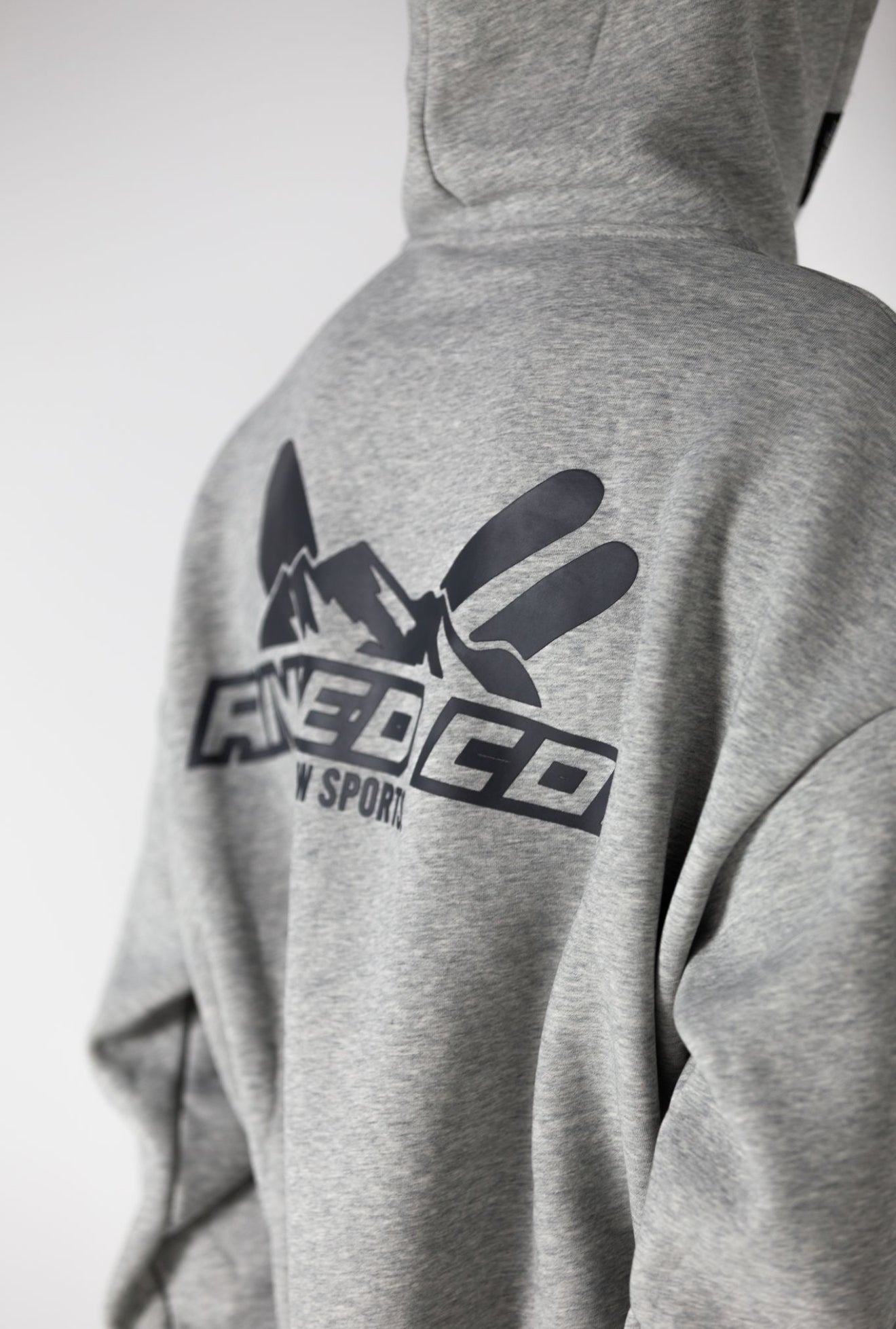 Frost grey ultimate snow hoodie