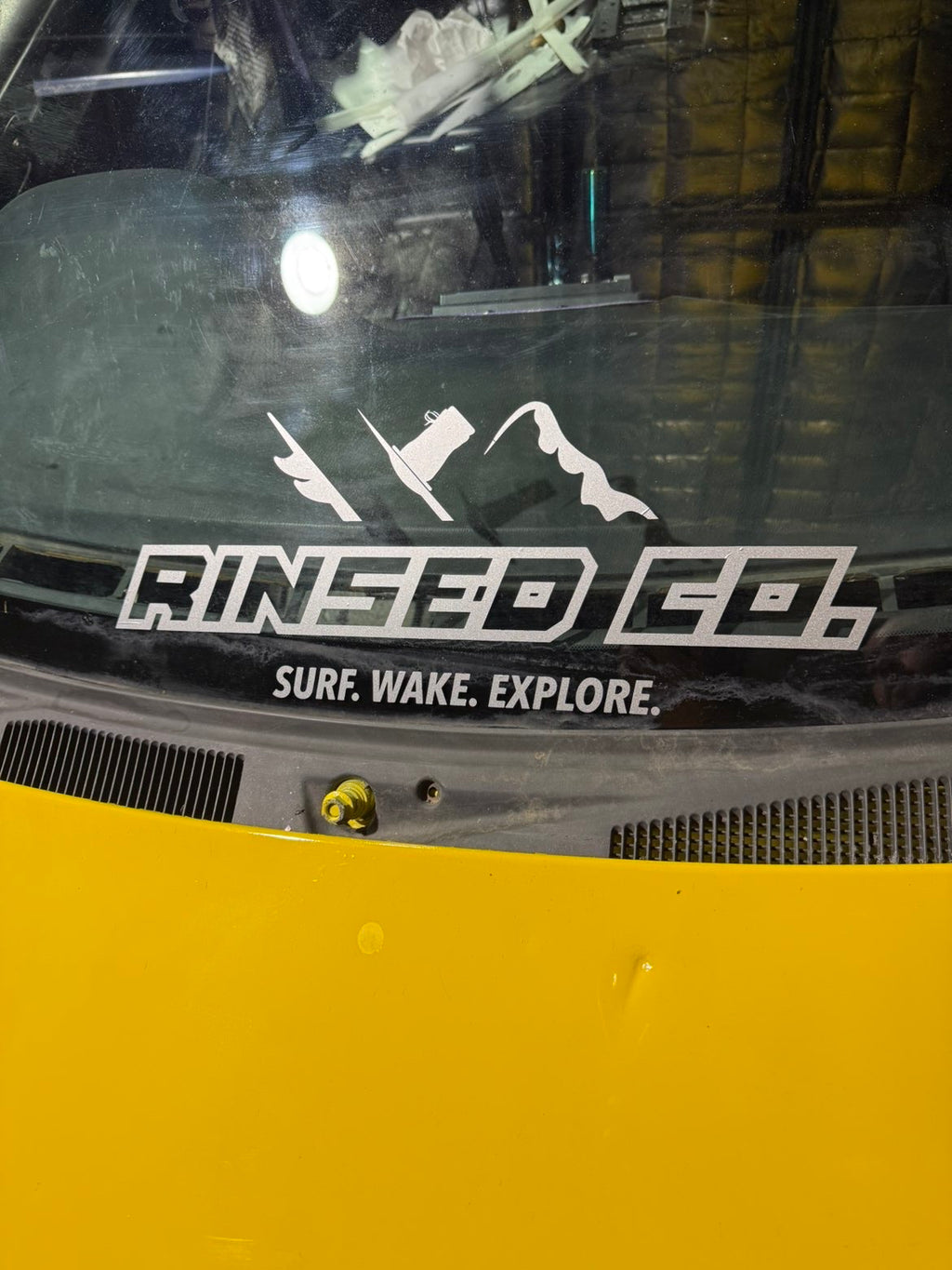 Window Banner Decal