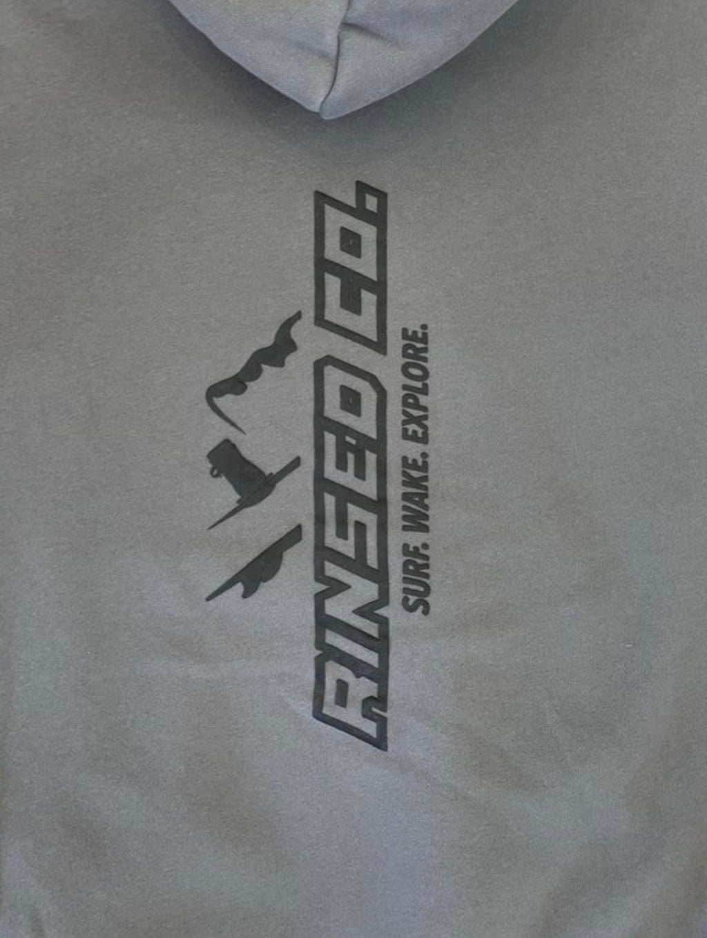 slate grey rinsed reppin classic hoodie
