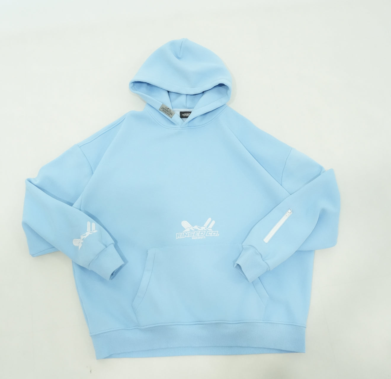 Baby blue ultimate snow hoodie (early November pre order)