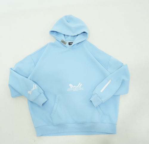 Baby blue ultimate snow hoodie (early November pre order)